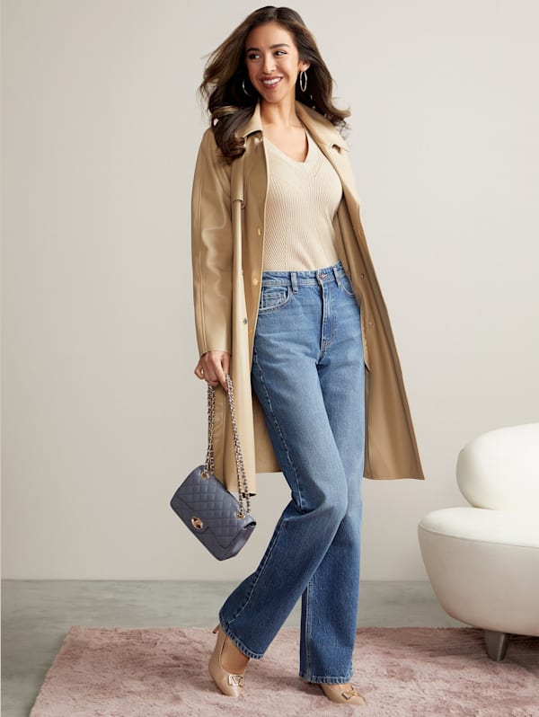 Trench guess outlet new arrivals