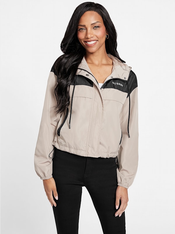Guess top windbreaker womens