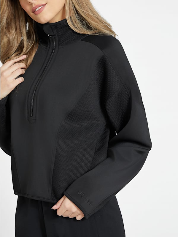 Pandora Half Zip Pullover GUESS Factory Ca