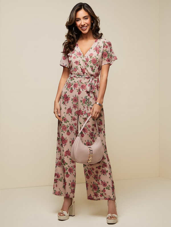 Noel Floral Jumpsuit GUESS Factory Ca