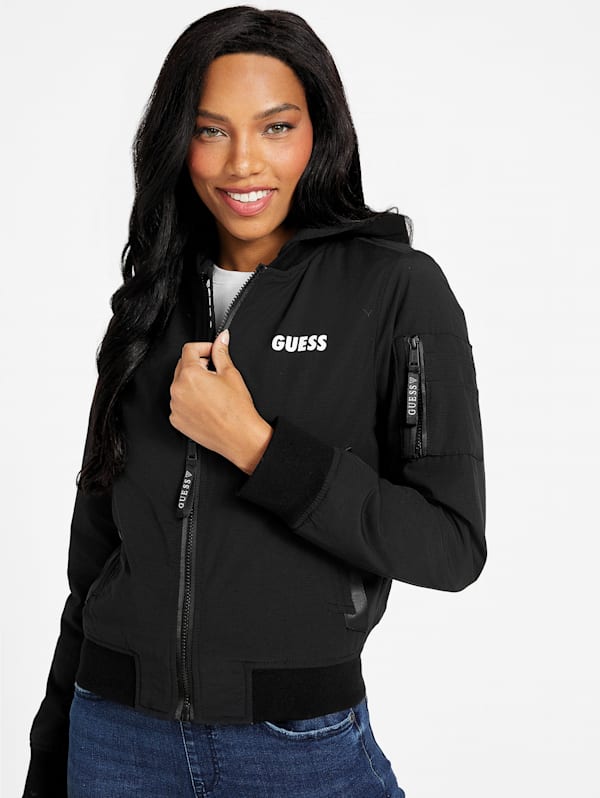 Guess bomber jacket womens top