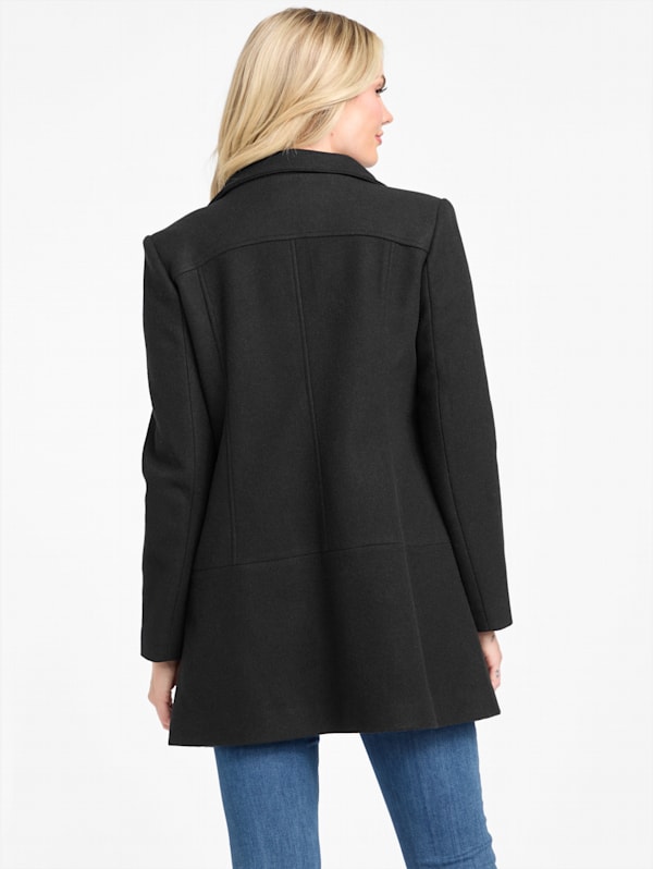 Longline wool sale coat womens