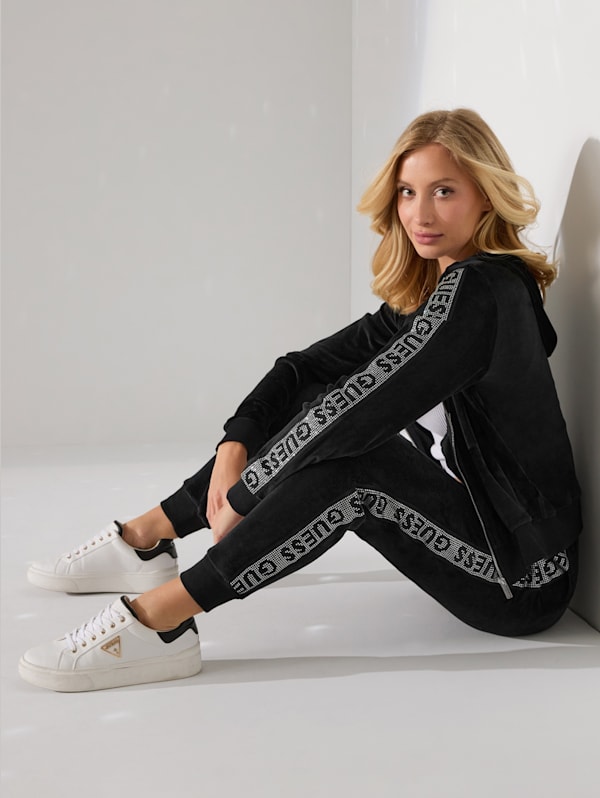 Mercedes Velour Jacket GUESS Factory