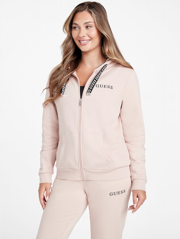 Guess zip hoodie deals
