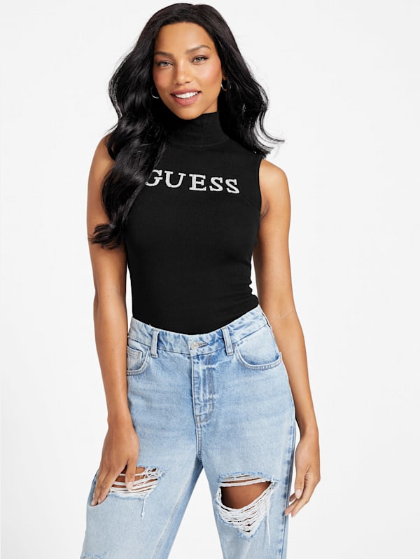 Guess top black outlet