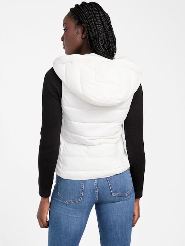 Guess white vest new arrivals