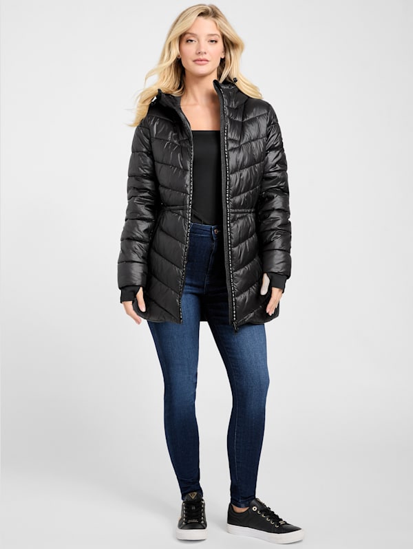 Channing Puffer Coat | GUESS Factory
