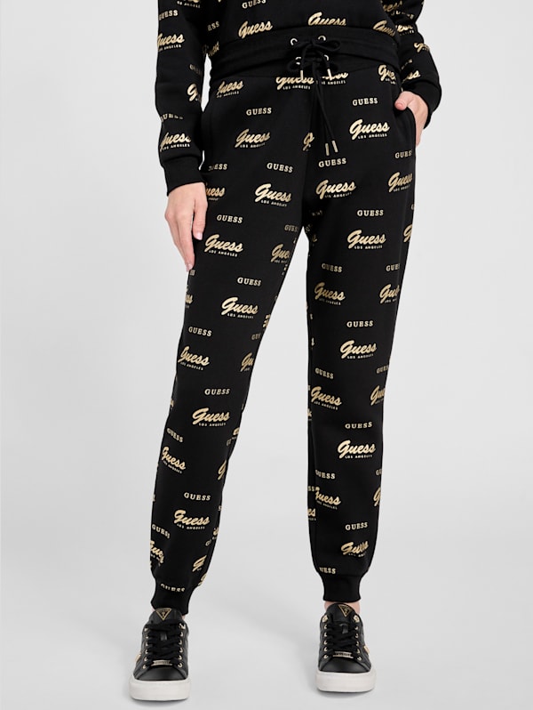 Guess joggers womens discount