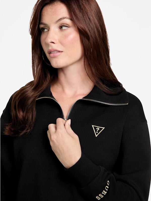 Factory Tessa Half zip Sweatshirt