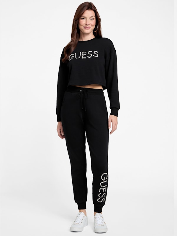 Black guess sweater sale