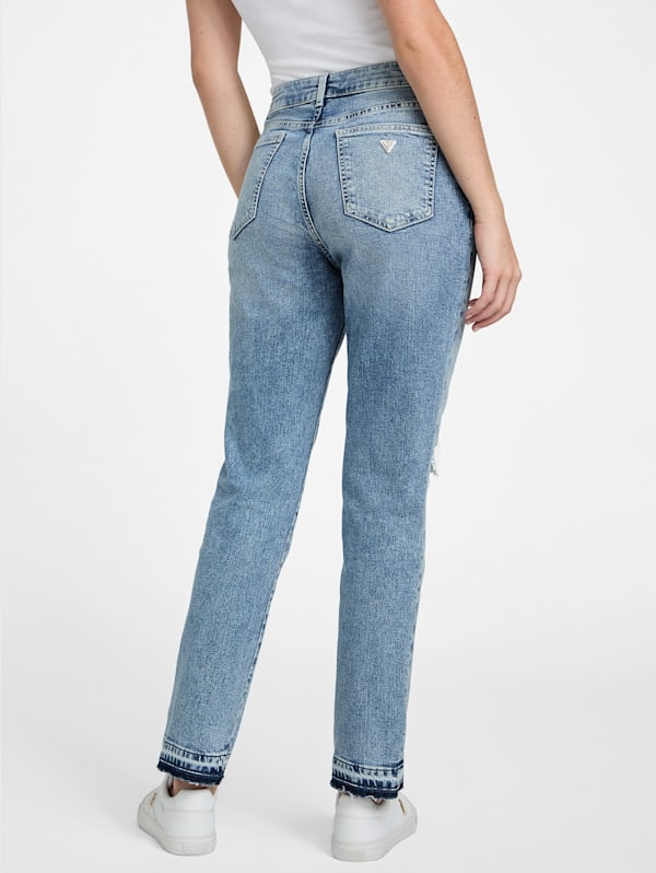 Super high rise mom jeans on sale