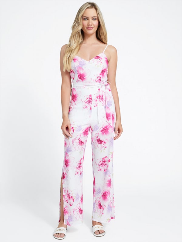Miyah Printed Jumpsuit | GUESS Factory Miyah Printed Jumpsuit | GUESS Factory