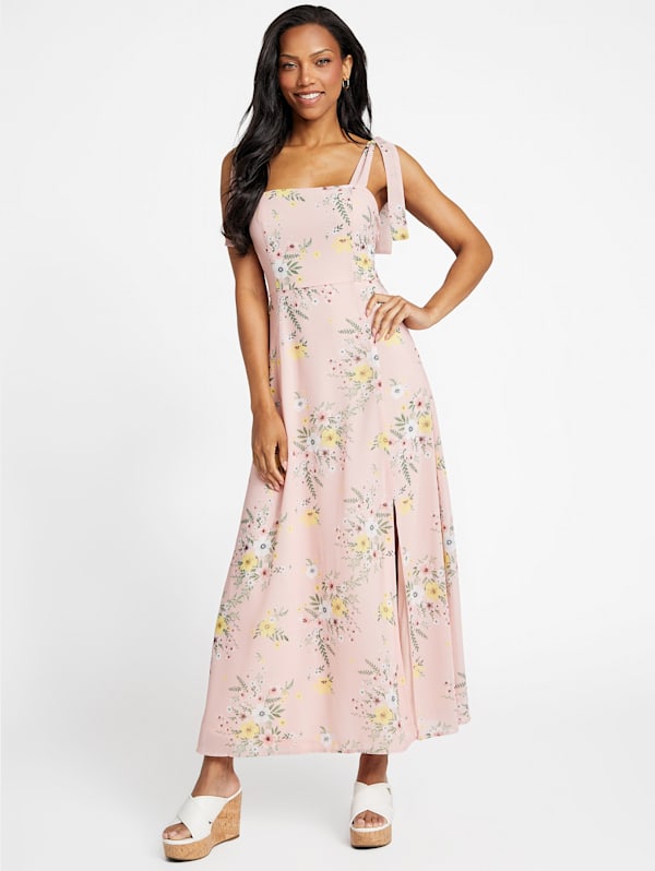 Factory Vera Maxi Dress Pink S
