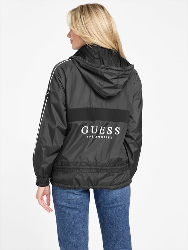 Factory Arlo Windbreak Hooded Jacket Black S