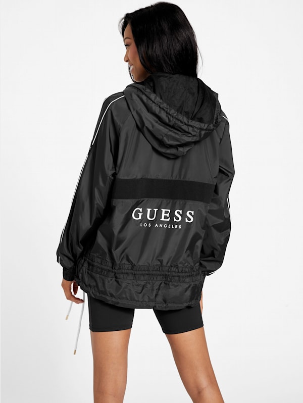 Veste coupe vent a capuche Arlo GUESS Factory Ca