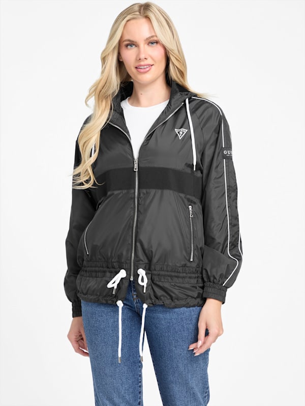 Guess windbreaker womens shop