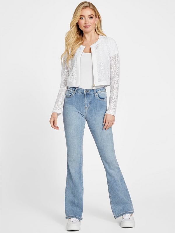Terry Lace Jacket GUESS Factory