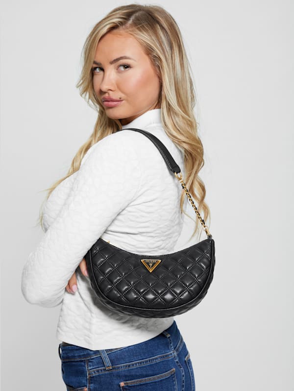 Quilted guess bag sales