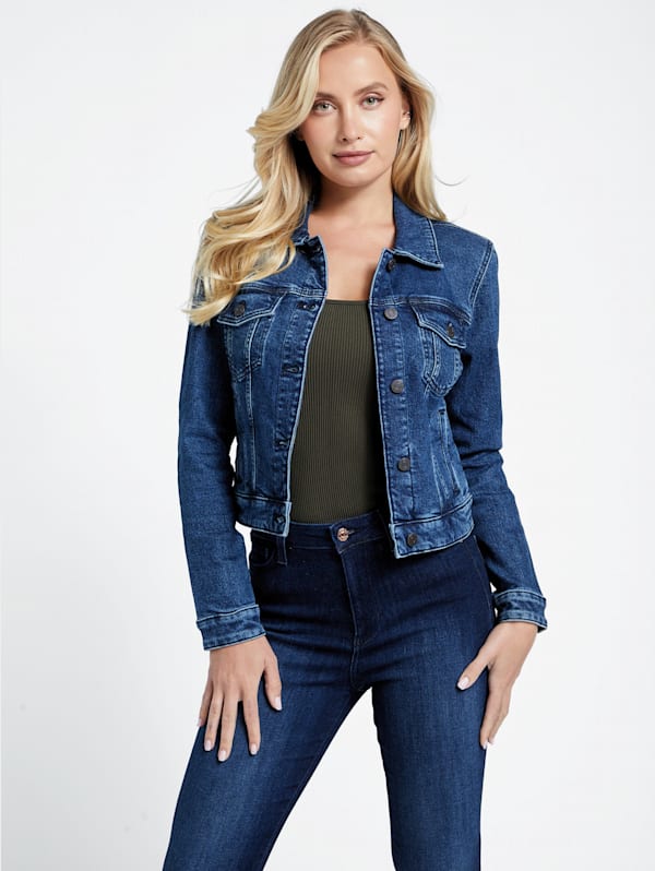 Guess factory denim jacket best sale