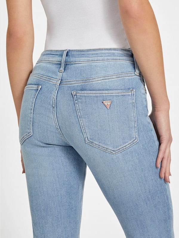 Eco Sharona Mid-Rise Flare Jeans | GUESS Factory