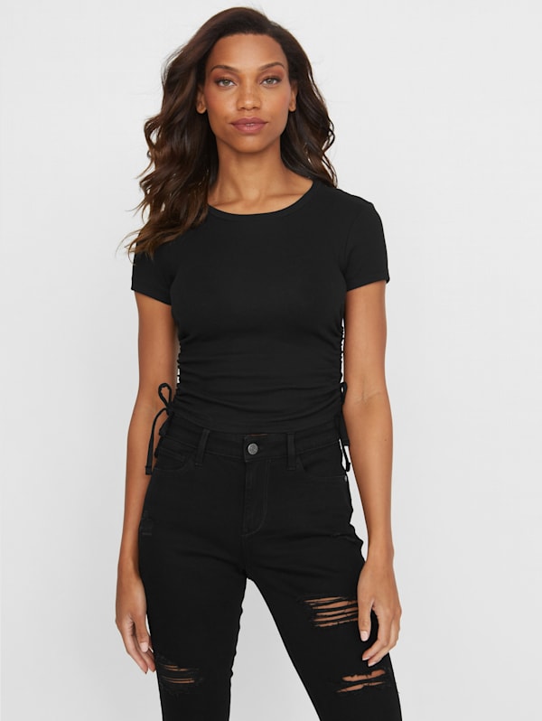 Kardy Ruched Top GUESS Factory Ca