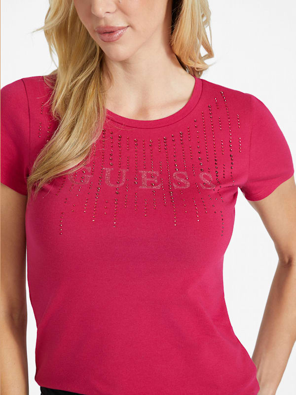 Green and pink guess shirt new arrivals