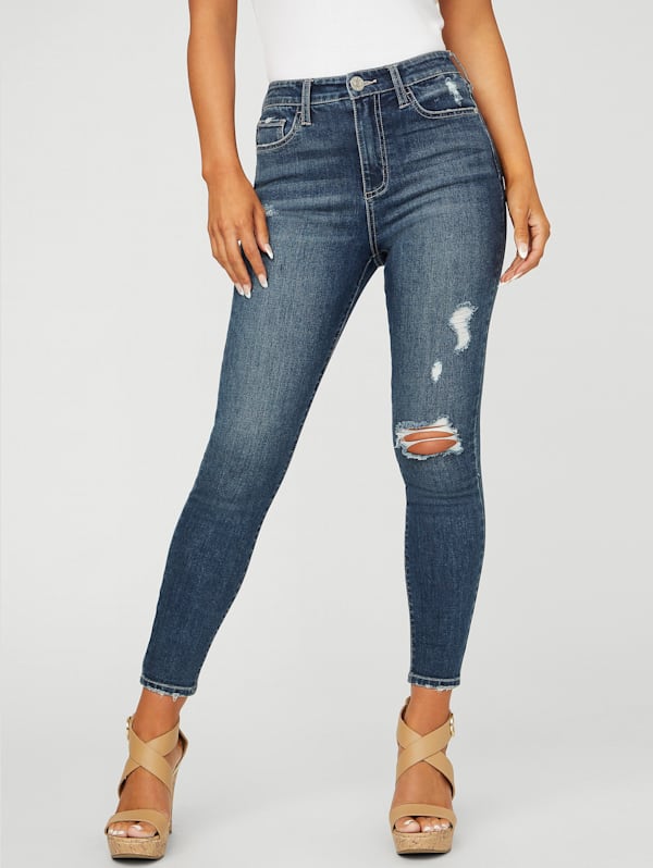 Eco Simmone High Rise Skinny Jeans GUESS Factory