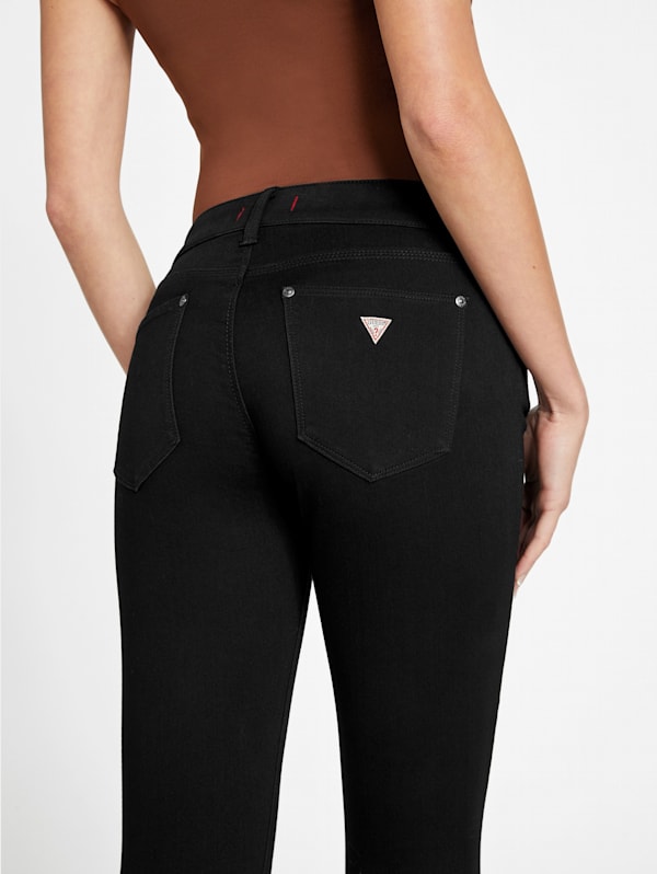 Guess black pants best sale