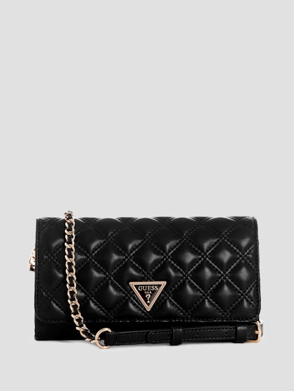 Guess Giully Clutch Crossbody Bag Black