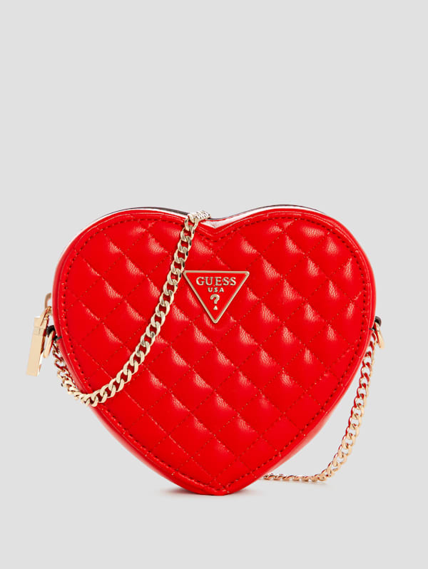Rianee Heart Crossbody Bag GUESS Canada