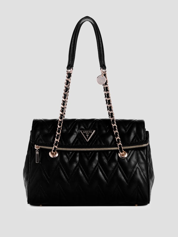 Eda Quilted Satchel GUESS