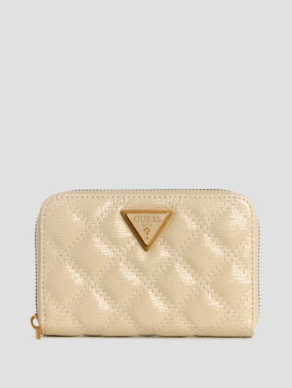 GUESS Giully Medium Zip around Wallet Blue One Size