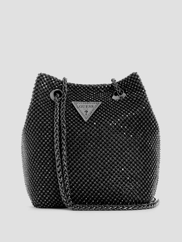 Guess bucket bag black clearance