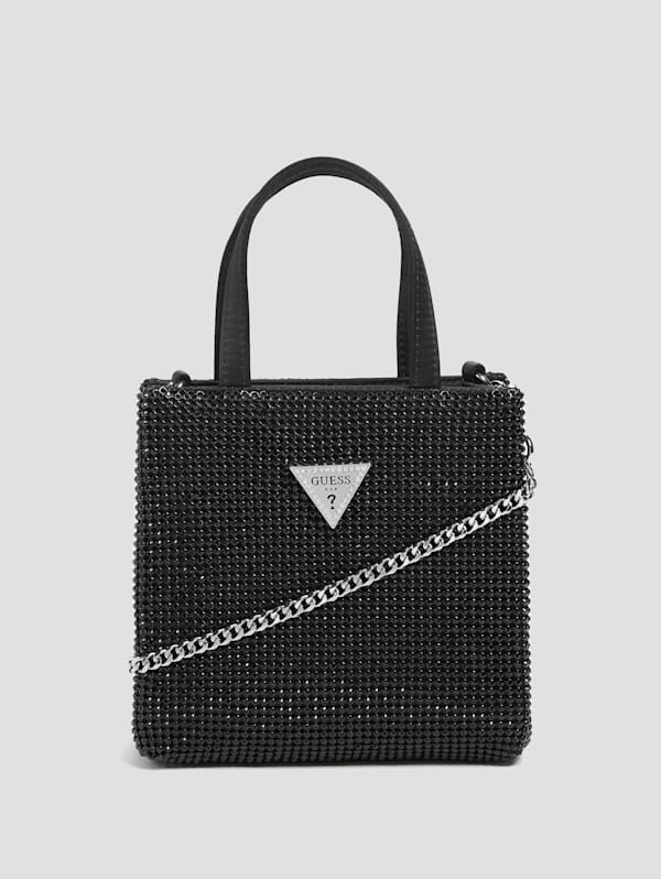 Lua Rhinestone Mini Tote GUESS Canada