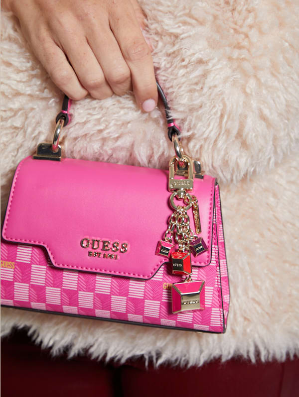 Guess bag with charms top