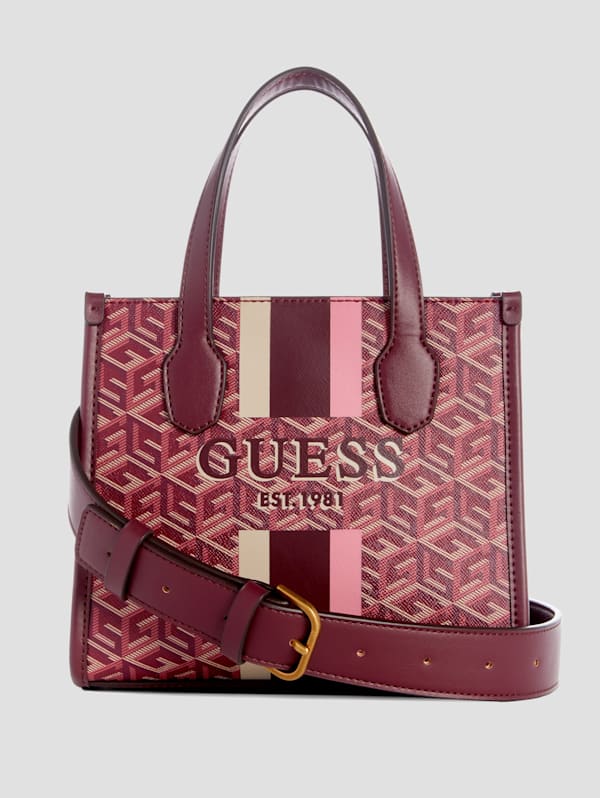 GUESS Red Tote Bags