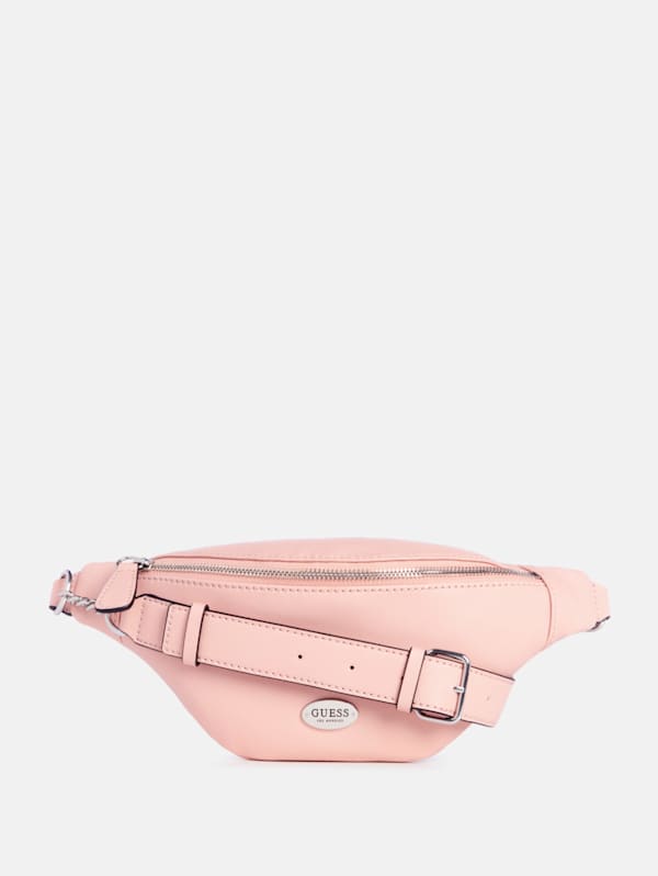 Guess pink belt bag online