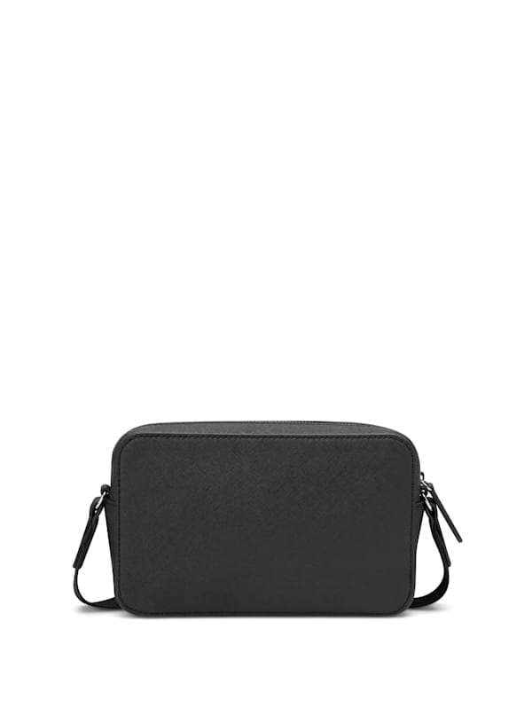 Factory Haddington Mini Double Zip Crossbody Black One Size