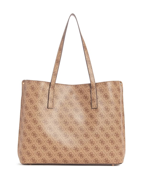 Guess LUXE LADY LUXE TOTE - Handbag - beige 