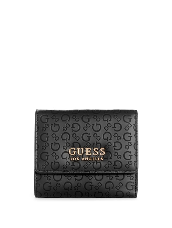 Guess wallet black and white discount