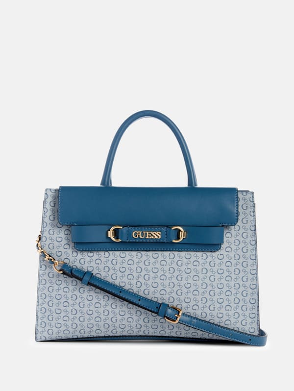 Lorlie Logo Satchel GUESS Factory