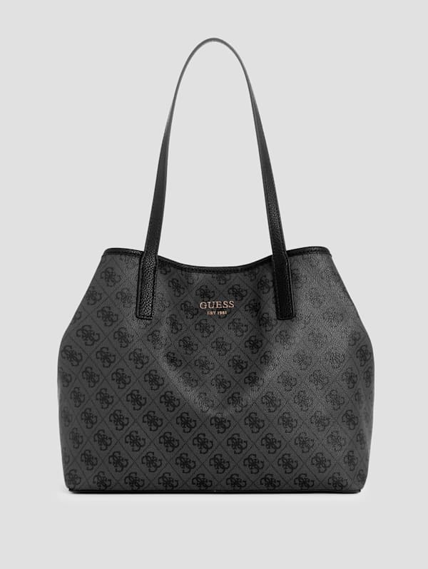 GUESS Vikky Large Tote Set Black One Size