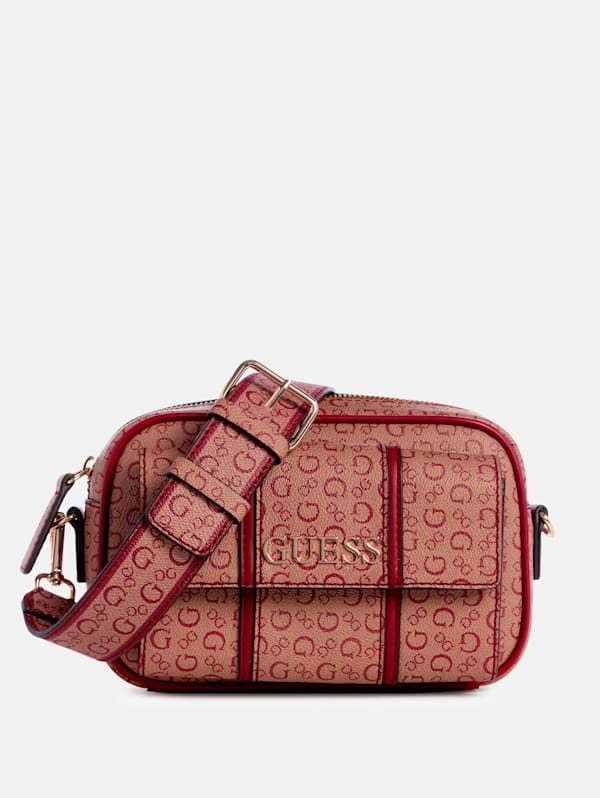Ange Top Zip Crossbody | GUESS Factory Ca