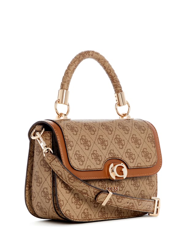 Orlina Logo Top Handle Bag GUESS Canada