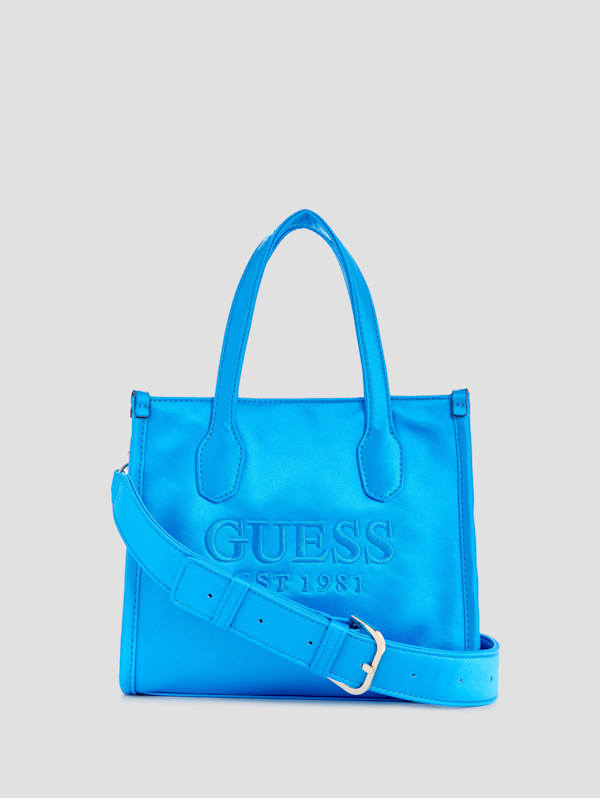 Baby blue guess bag deals