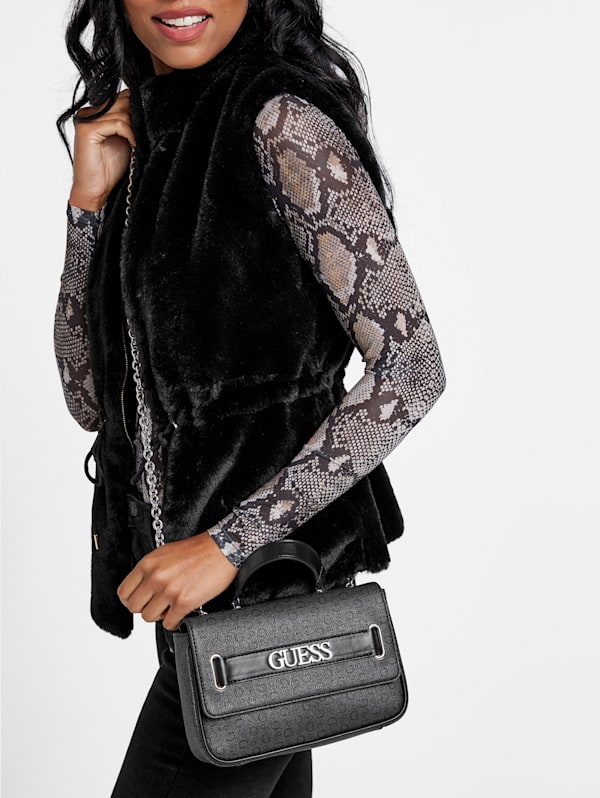 Creswell Logo Convertible Crossbody GUESS Factory