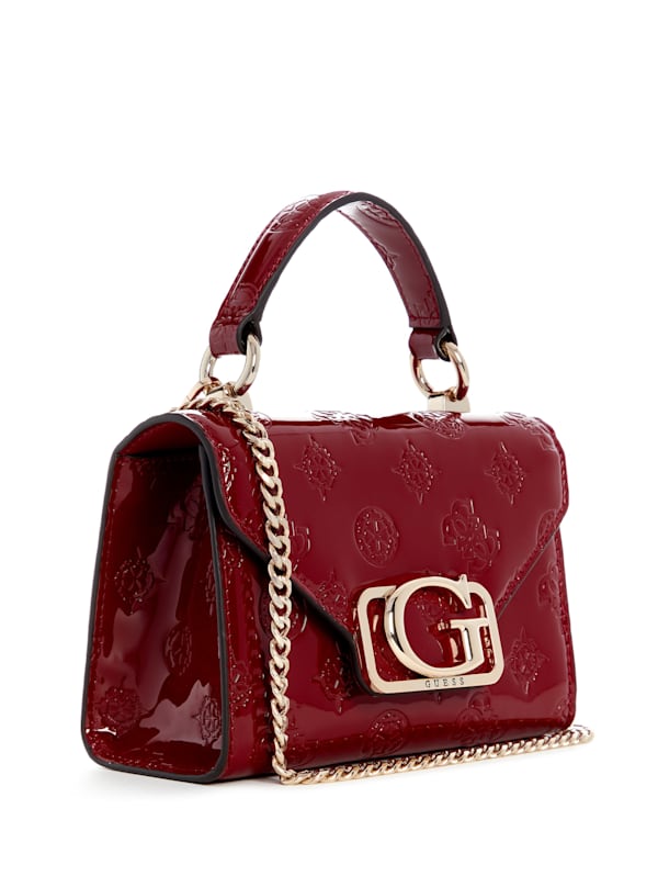 Mini sac a main verni Zalina GUESS Canada