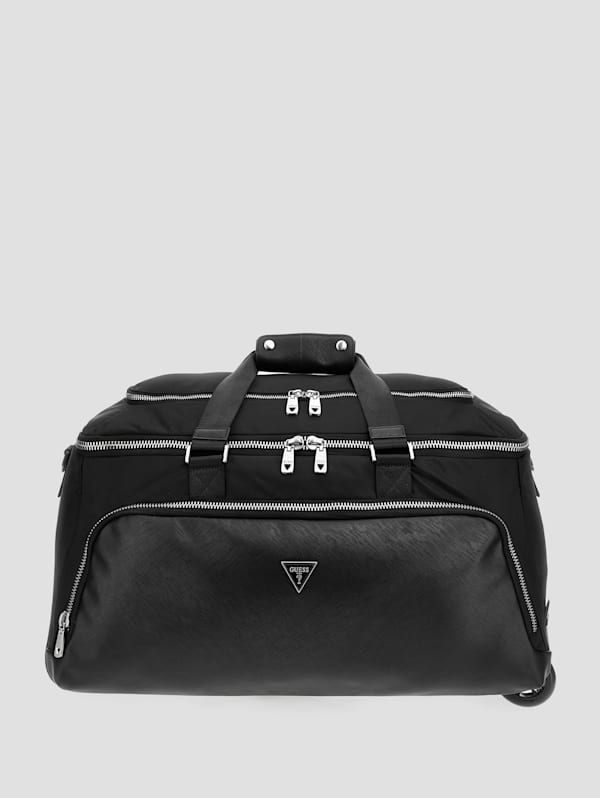 Certosa Nylon Duffle Roller Bag GUESS