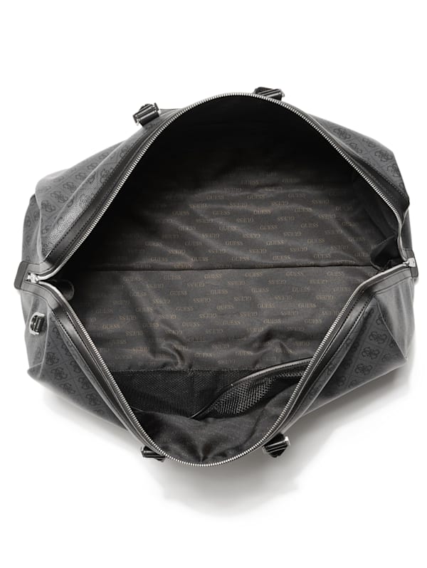 Guess leather shop duffle bag