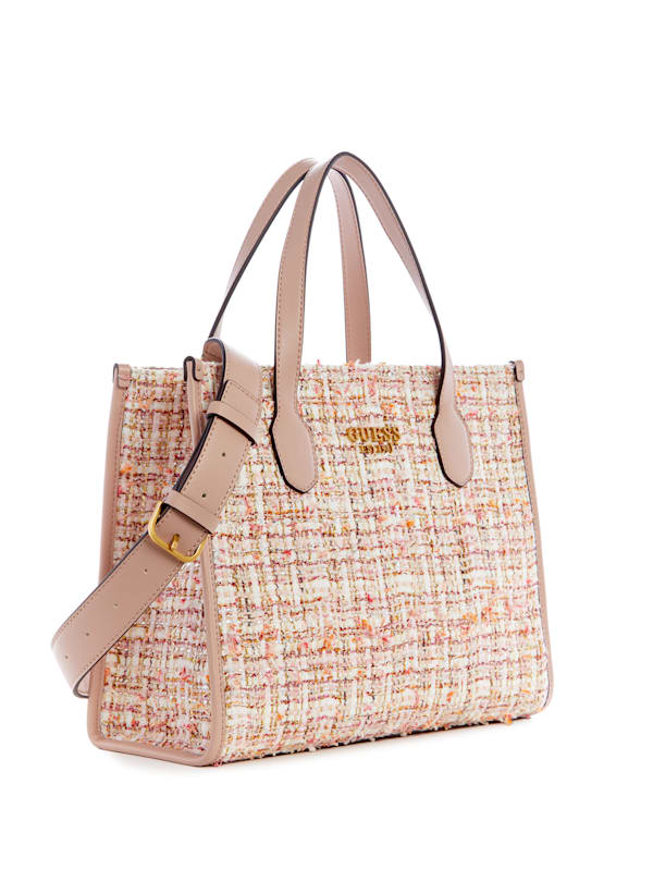 Guess Silvana Tweed Tote